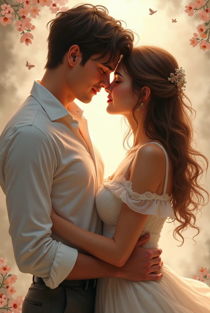 I would like an image that can be painted in two different paintings as a couple and when joined together they make one. , an original and beautiful idea 