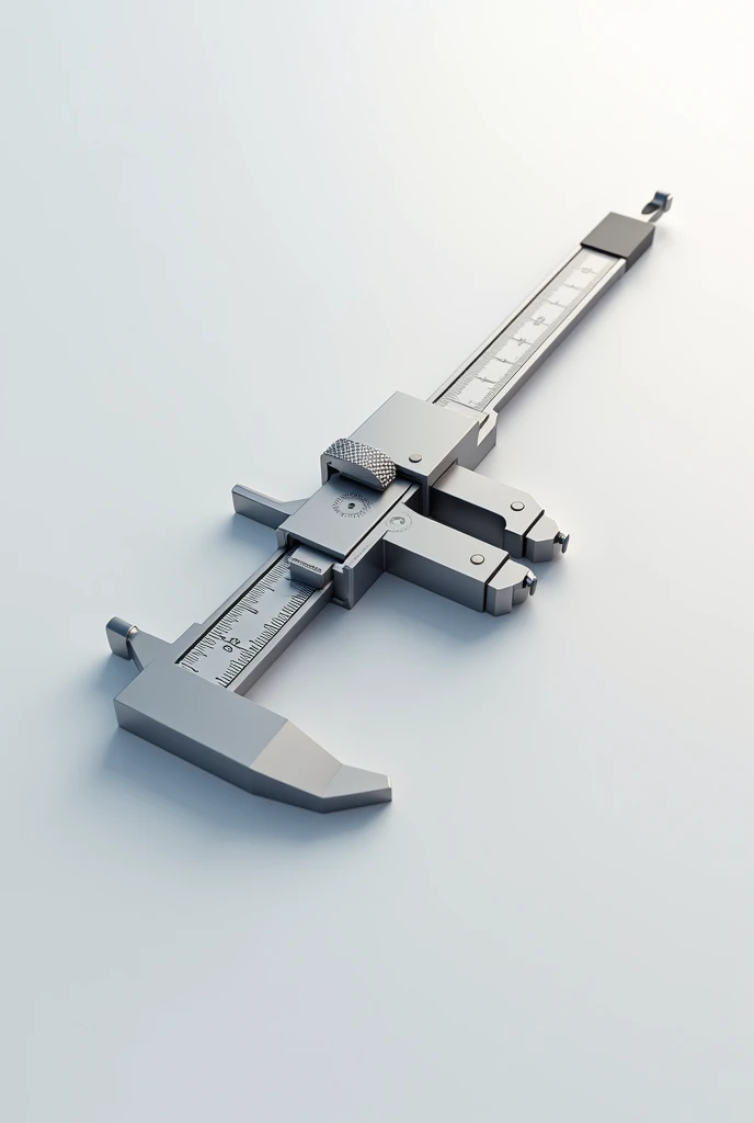 Animated vernier caliper