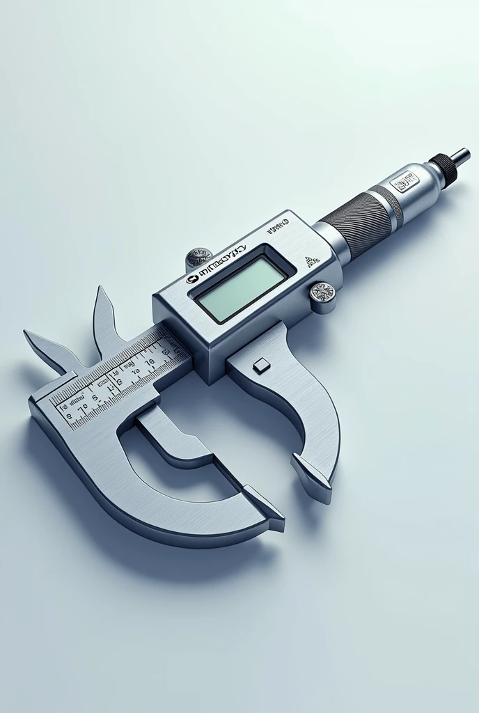 Vernier caliper mitutoyo brand animated