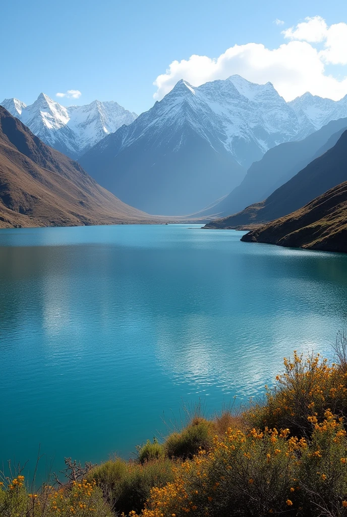 Have a look at the Pacucha lagoon in Peru