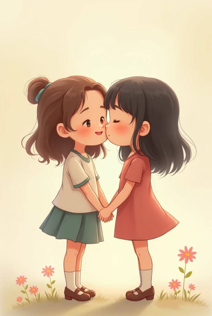 A girl and her sister