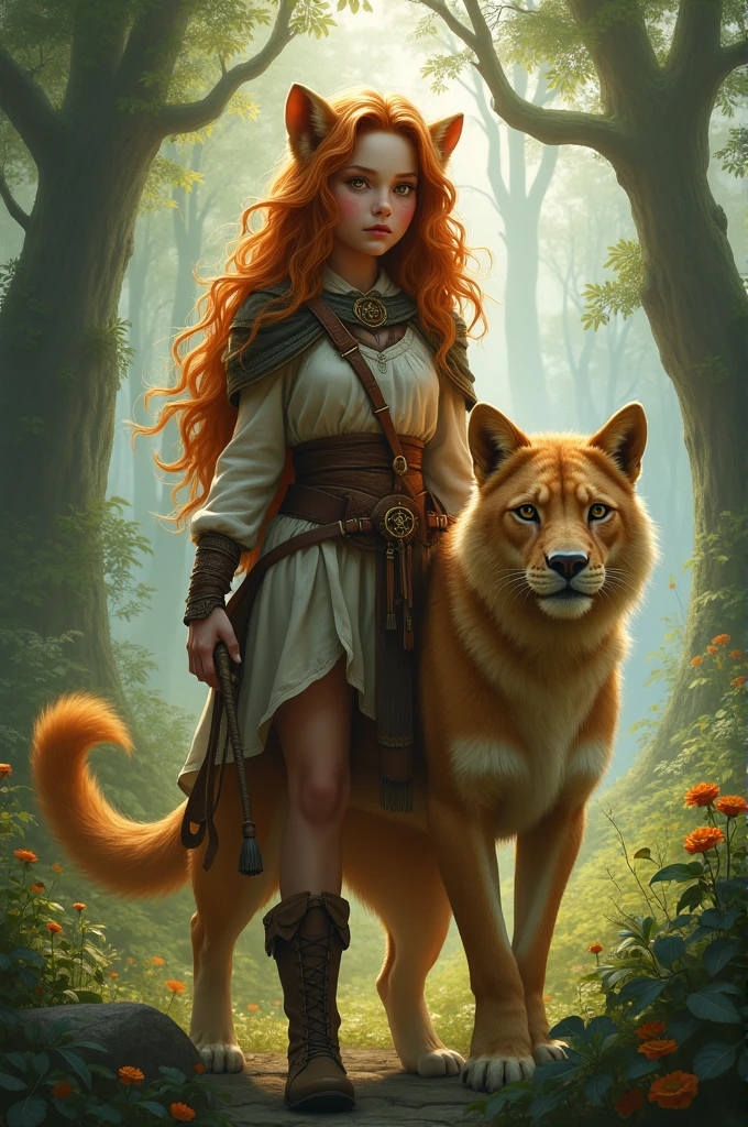 Lion girl' dog
