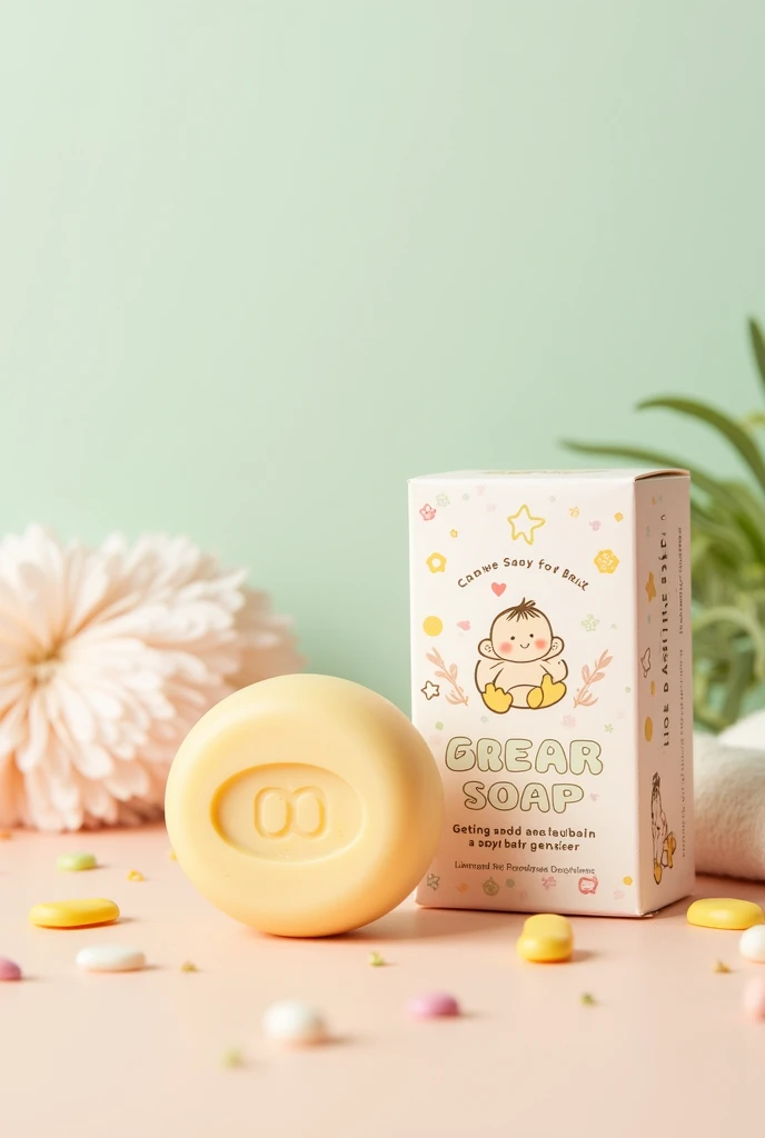 Design a brand of baby soaps