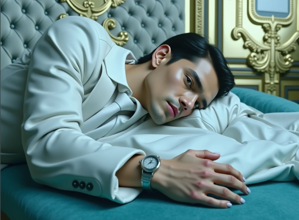 Make him look like a rich man