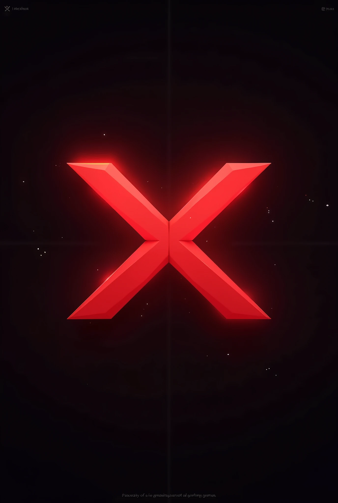 Gaming logo name red x use big x name red x