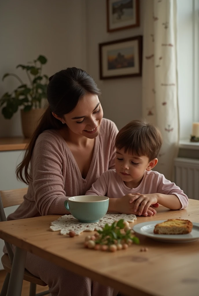 make a mother fucking whit her son on a table
