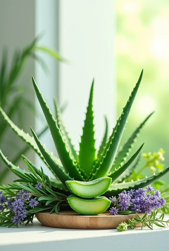 Aloe Vera and other natural herbs