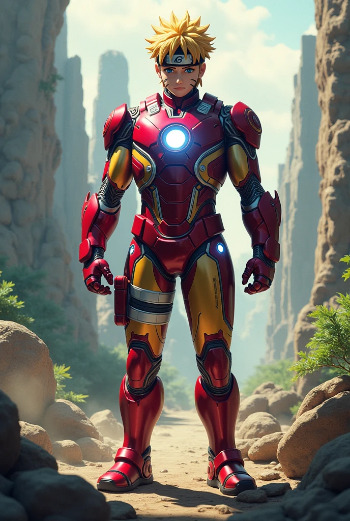 NarutoXIron man