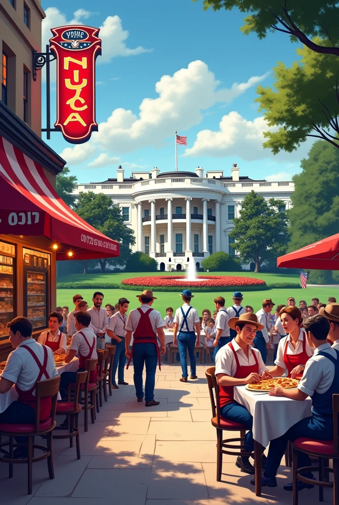 white house pizza usa
