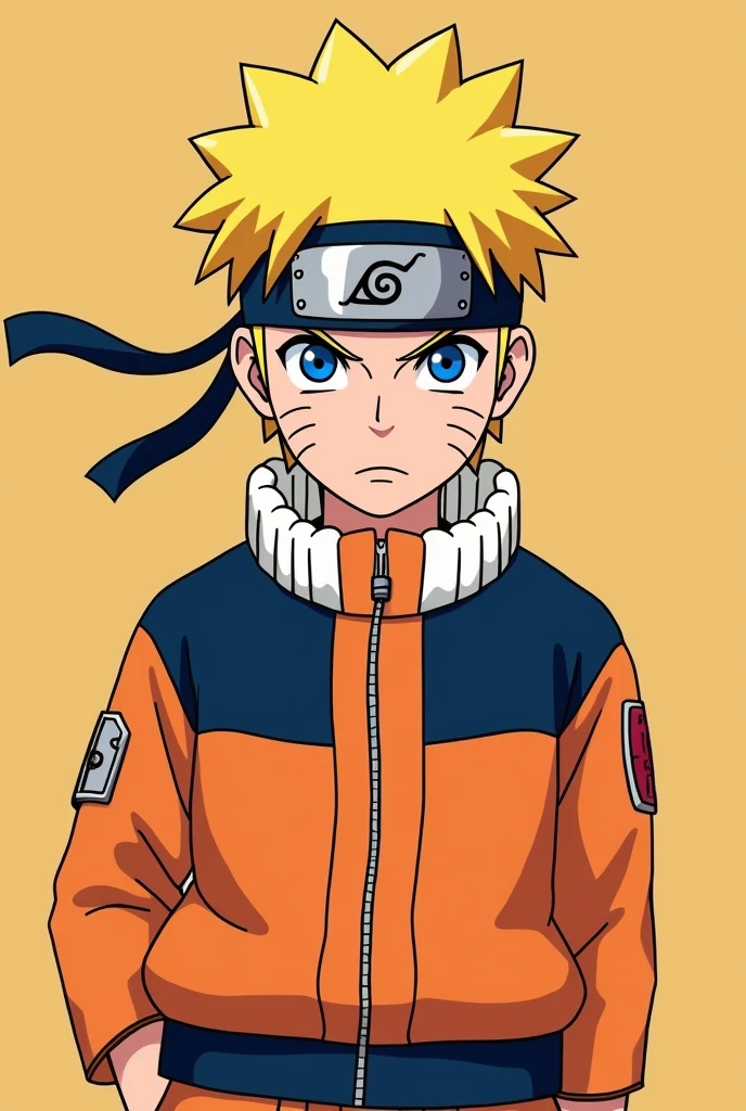 Generate a plain t shirt with Naruto image on it
