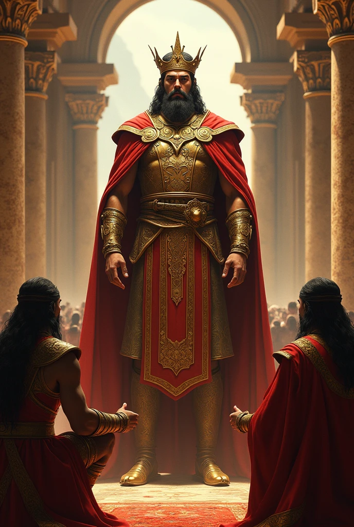 King NEBUCHADNESE Who puts to his knees