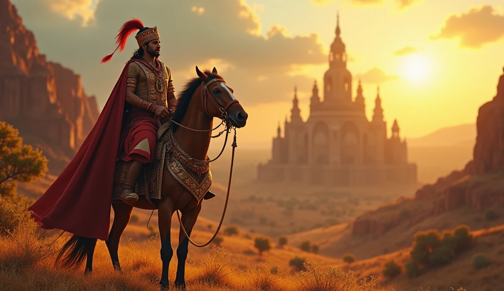 Indian King poras in their beautiful kingdom