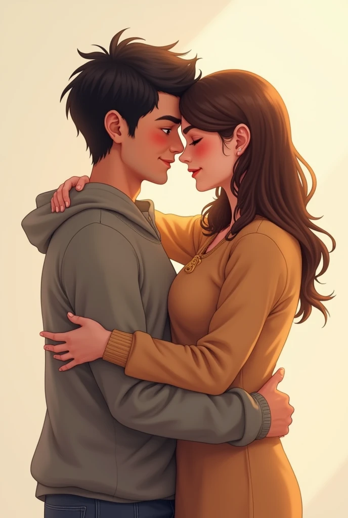 Hug any two person