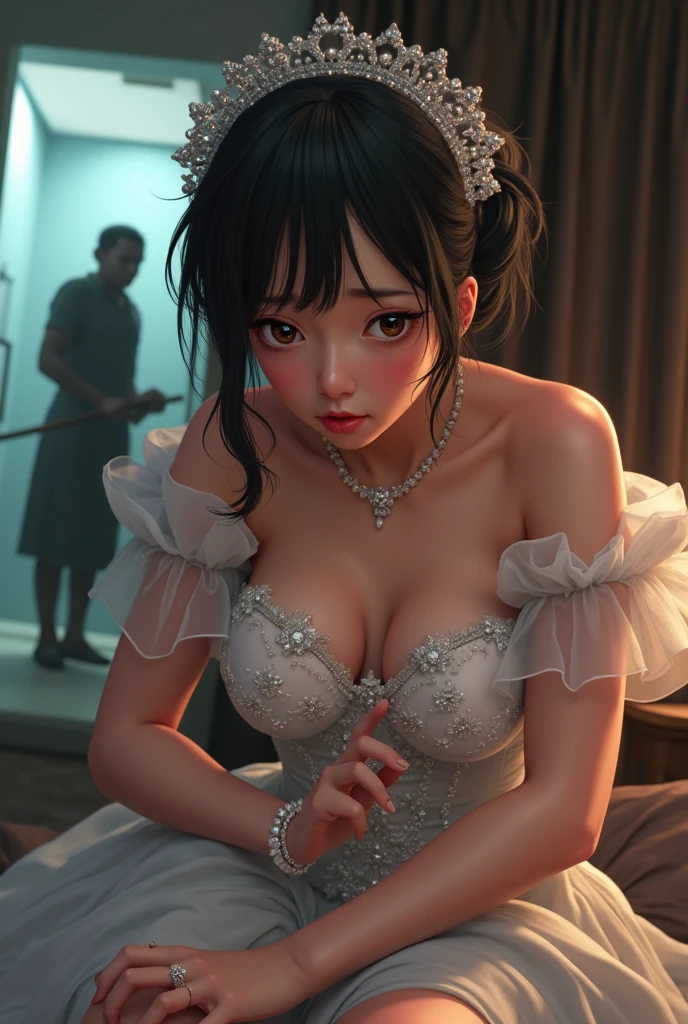 Asian teenage boy bride gown thong embarrassment anime,forced spanking slapping back view struggling over bed ,two maids short aprons thongs transparent undies grab , back view, hand spanking slapping ass groping aggressive
Strapon, in bathroom black man holding whip