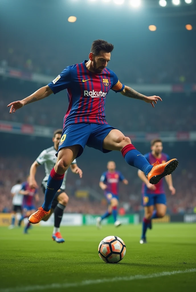 Messi Making A Chilean 
