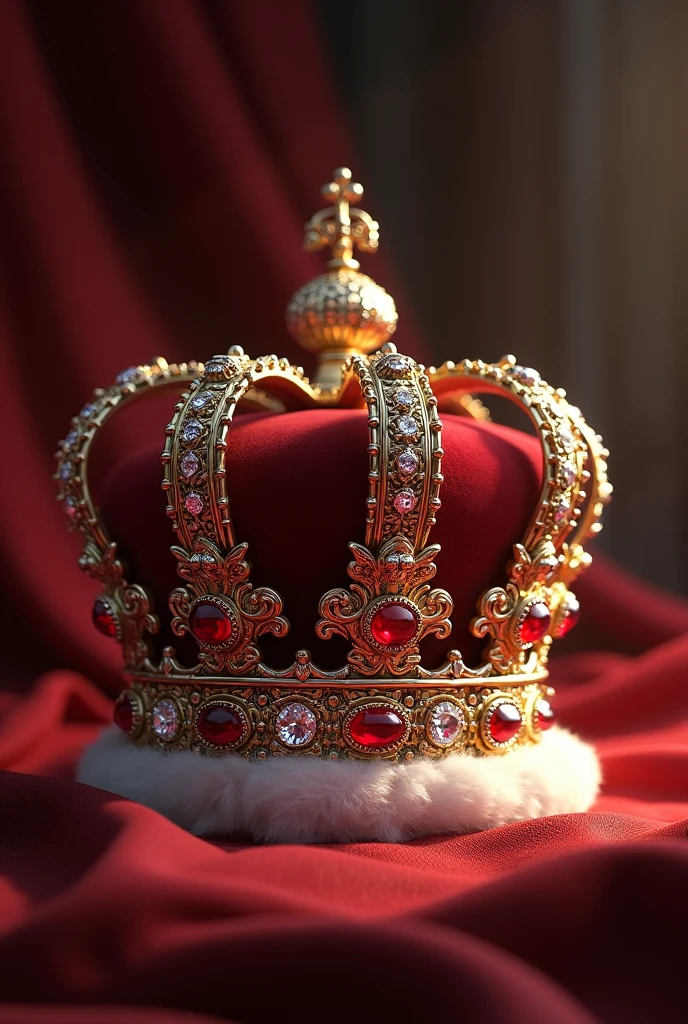Create a well-detailed crown image