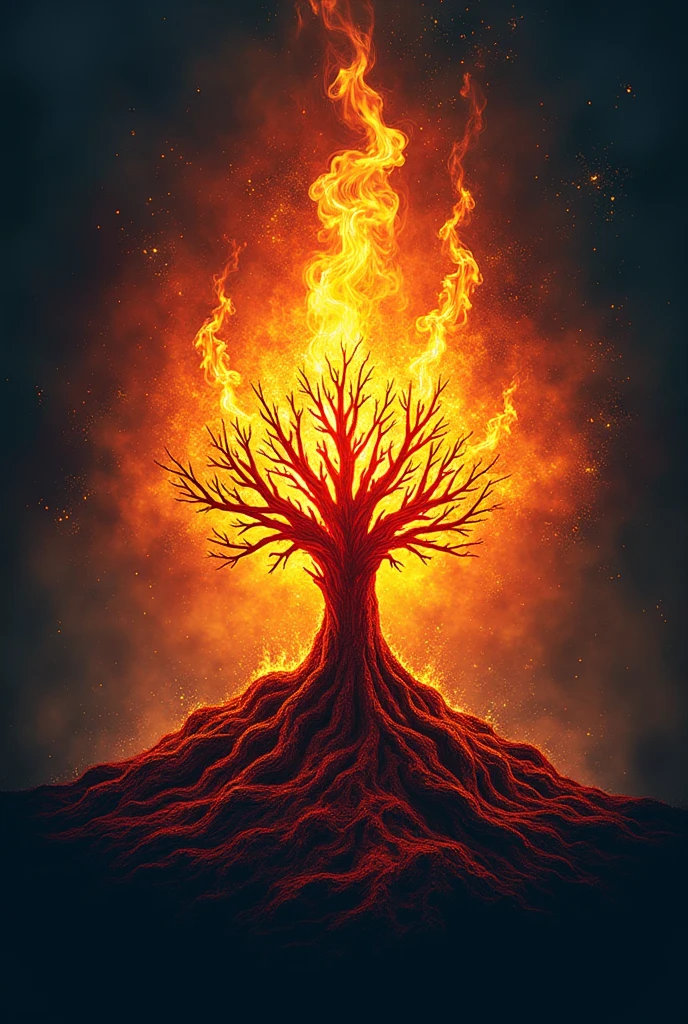 Burning bush shirt design