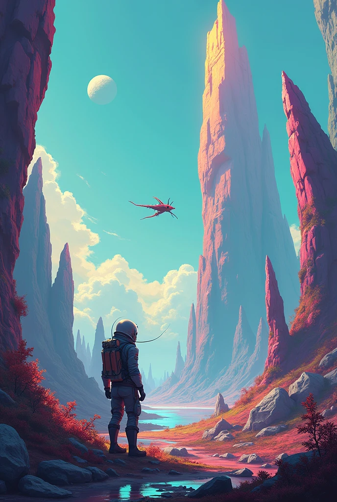 transported to an alien world.