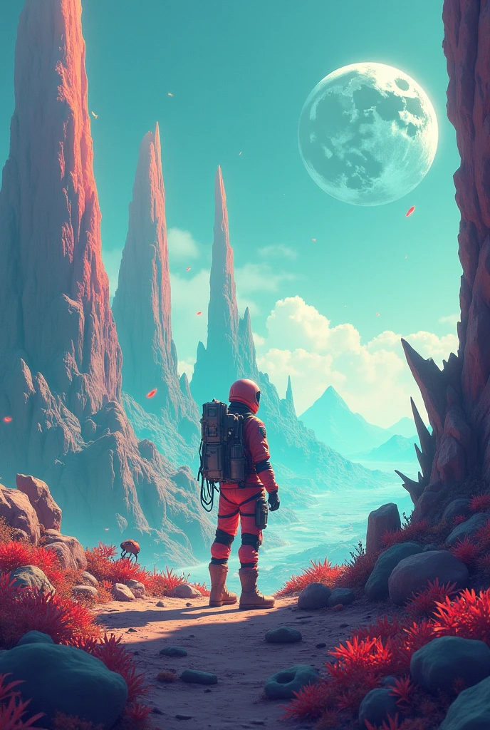transported to an alien world.