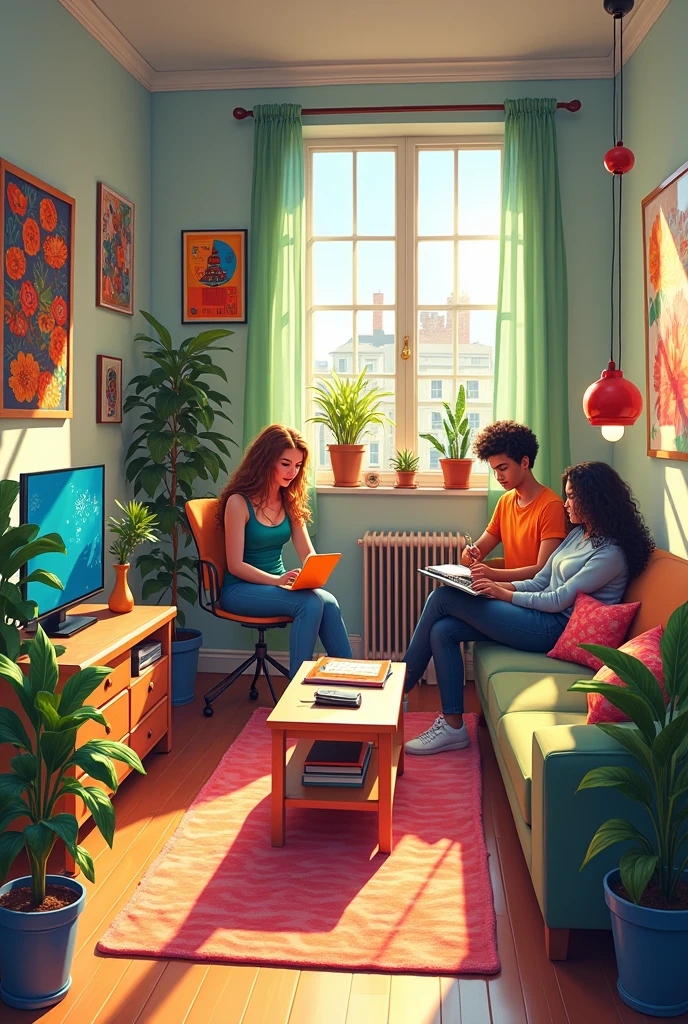 Shared apartment with 5 people