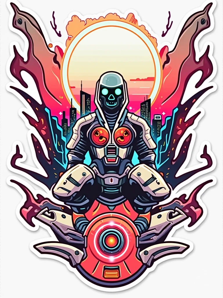 Cyberpunk sticker