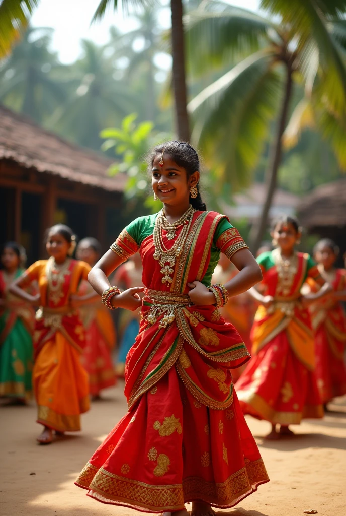 Dance thiruvathira Kerala girls