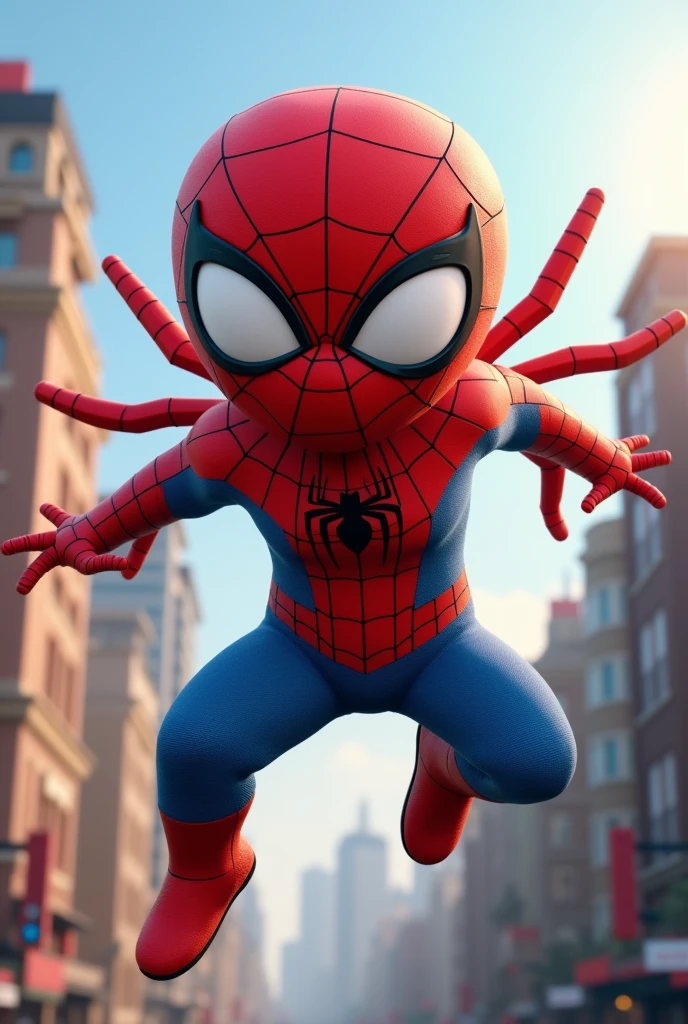 Patlu look like spider man 