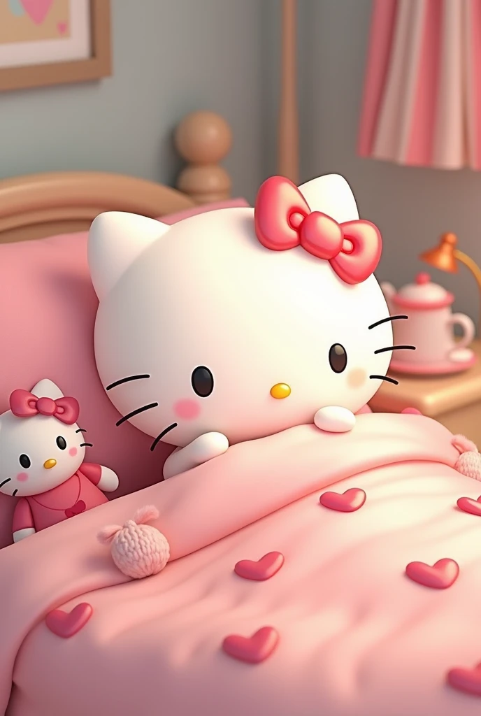 Hellokitty just waking up 