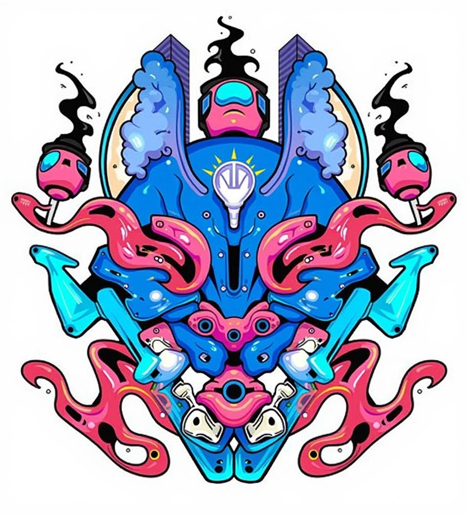 Cyberpunk sticker