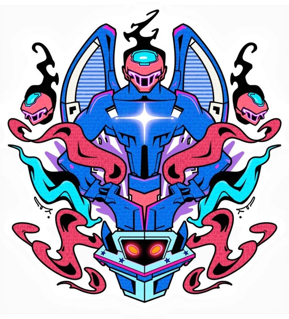 Cyberpunk sticker