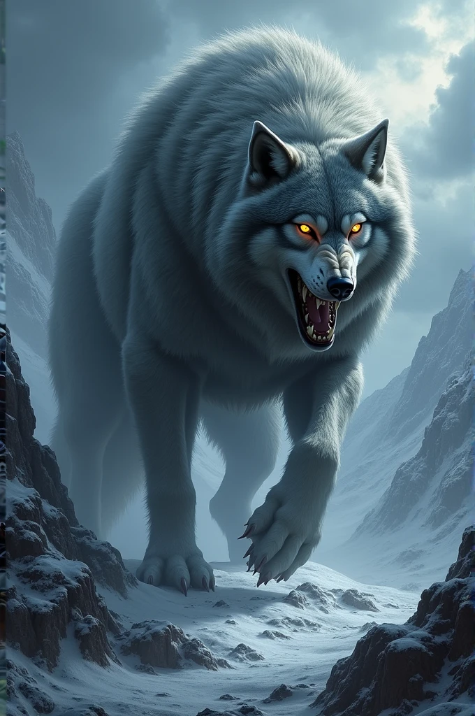 Fanart fenrir wolf from norse mythology 