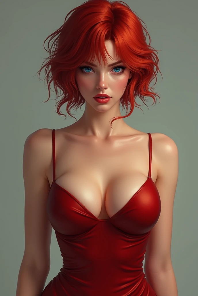 (best quality,ultra-detailed,realistic:1.37),portrait,pin-up style,Scarlett Johansson,bikini,micro bikini,enormous breasts,in sync with sensual lips,widely-hyped hips,sexy position,facing away with a seductive look,lying on the ground on all fours