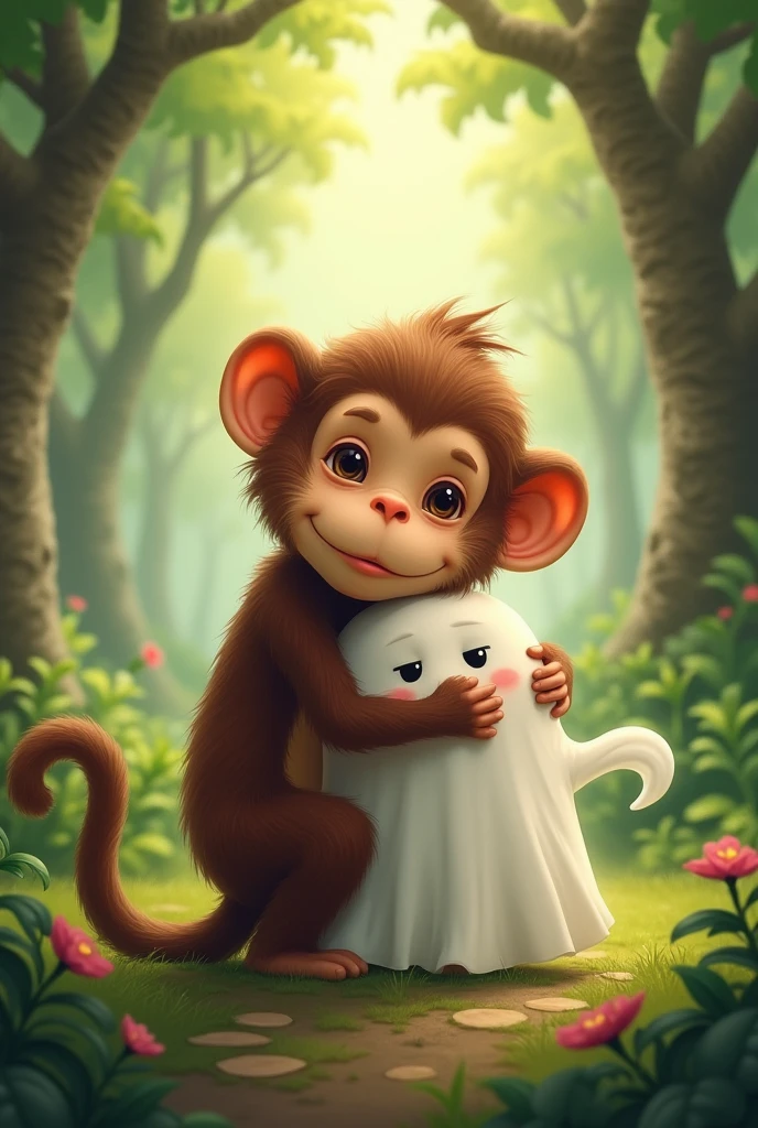 Monkey hugs small 👻