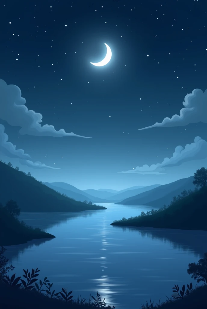 intro background moon written as lido