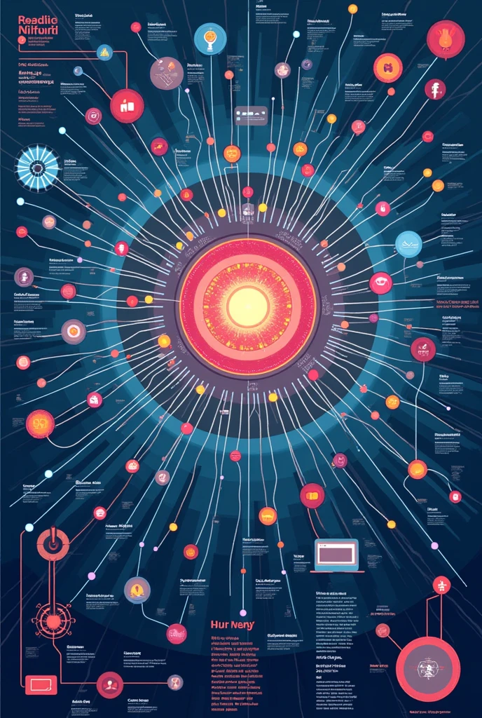Make me a conceptual map about social networks with content, that is, written information