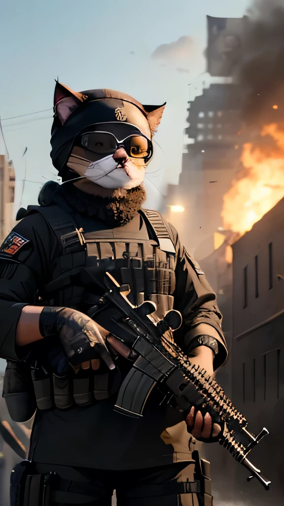 (((a terrorist cat)))