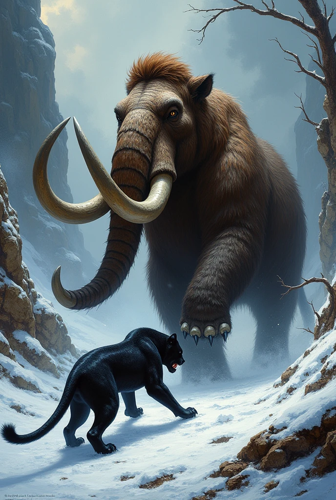 Mammoth killed black panther death other