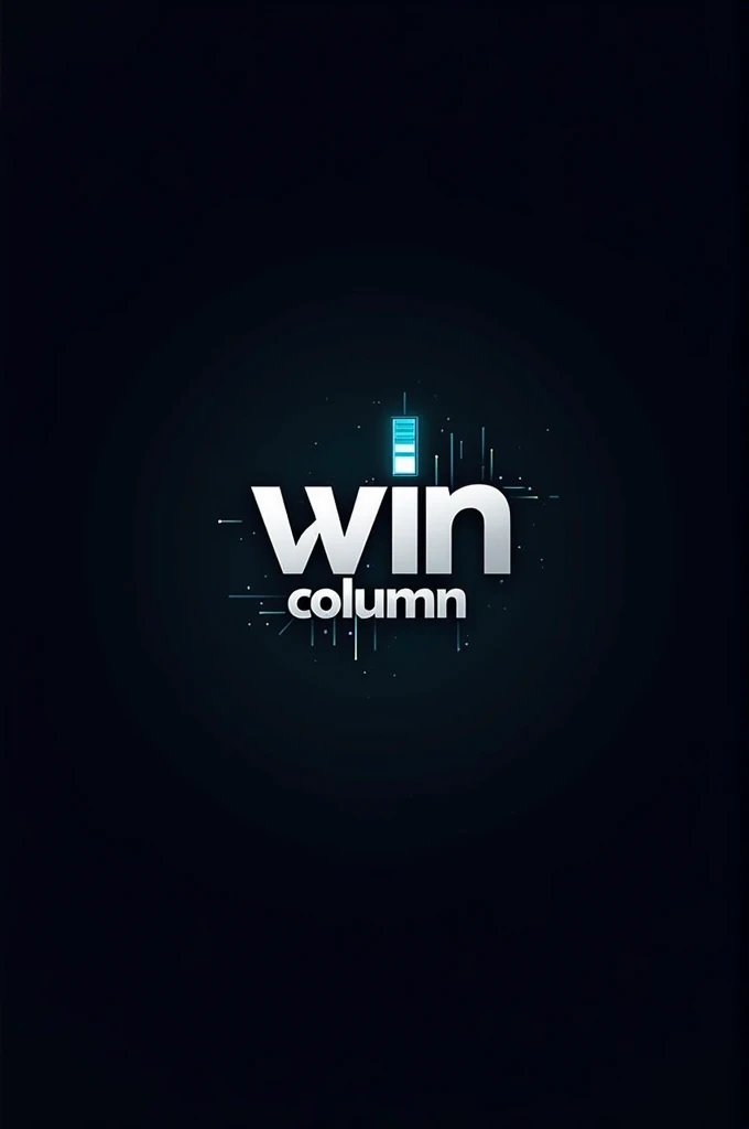 Create me a gamer logo that says WIN|column