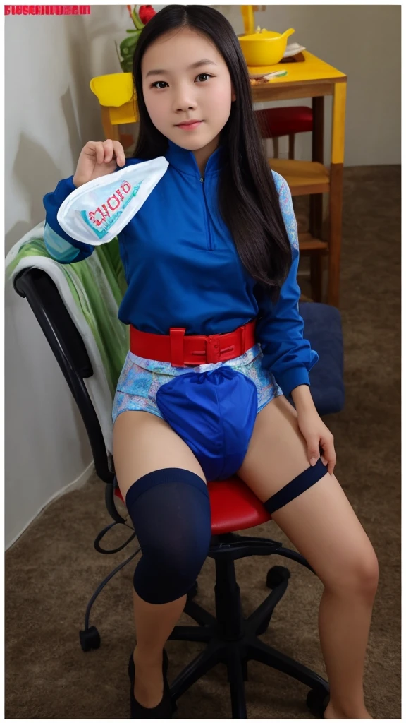 Vietnamese Girl, 12, Diaper