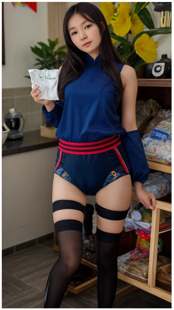 Vietnamese Girl, 12, Diaper