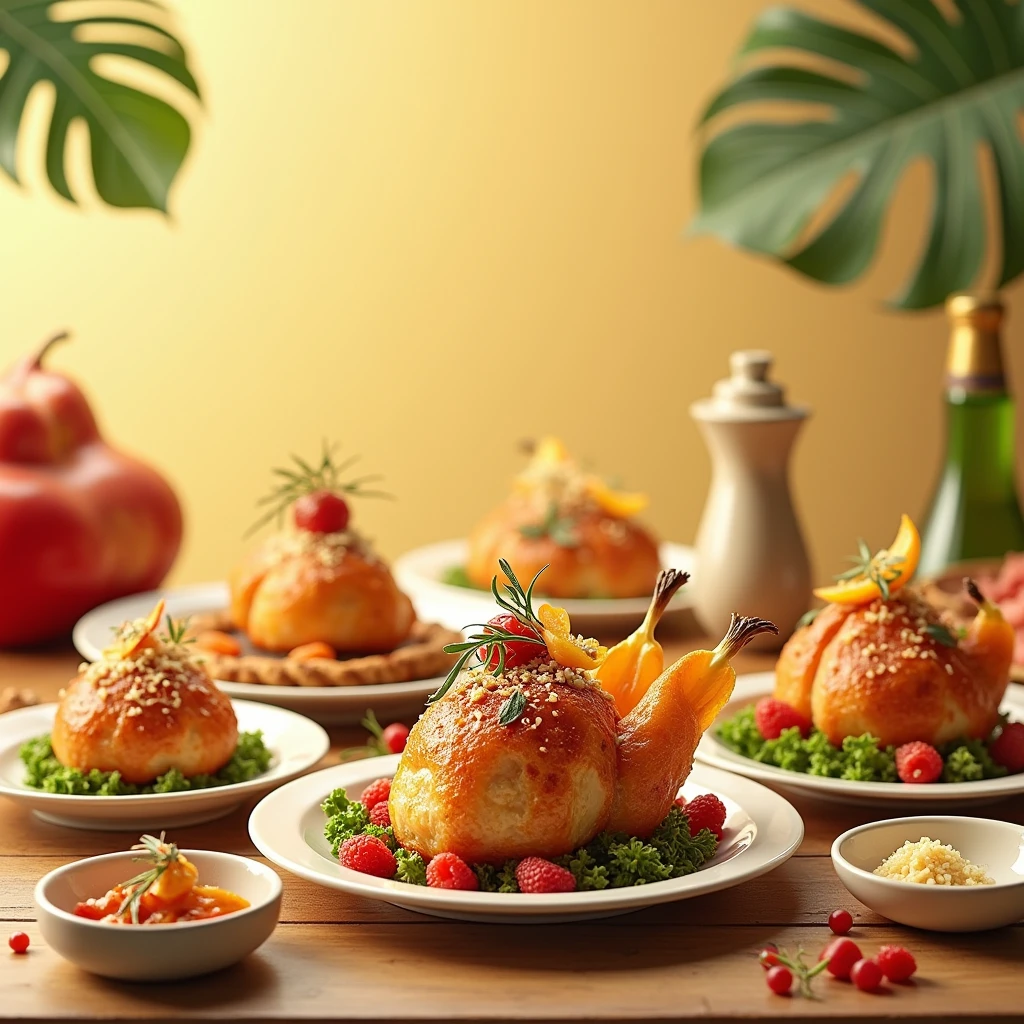 make advertisement for food brand