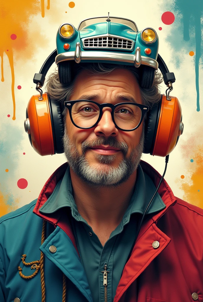Guido with cars earmuffs 