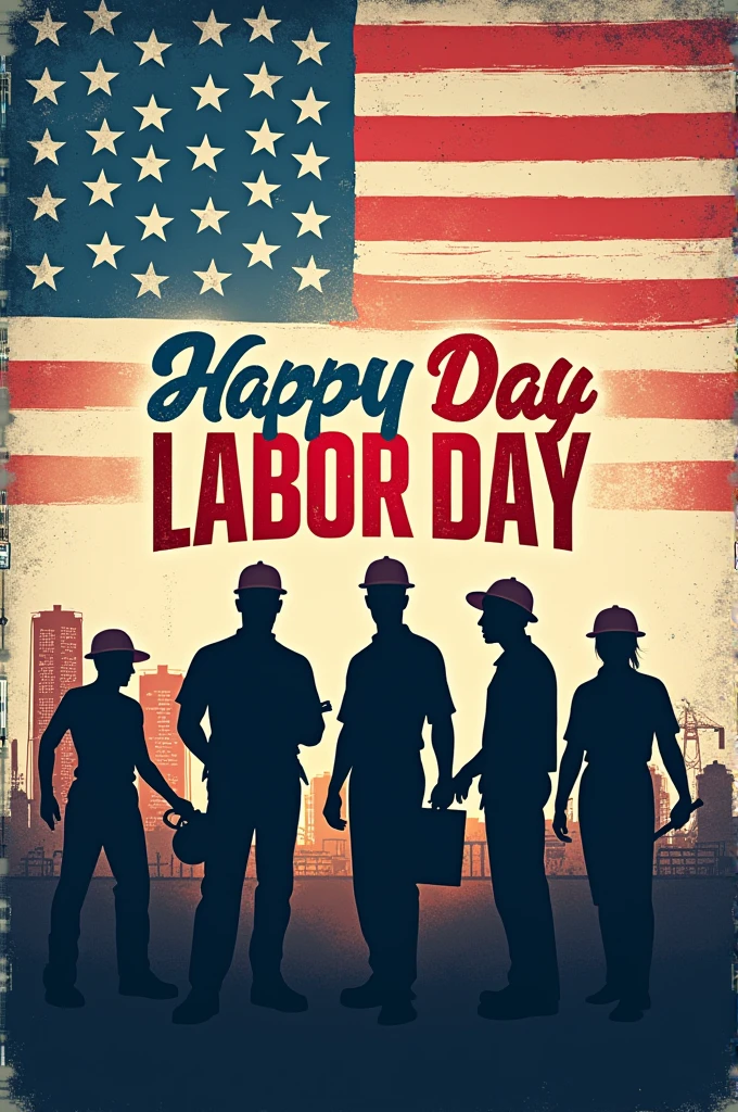 US labor day template from BookBee