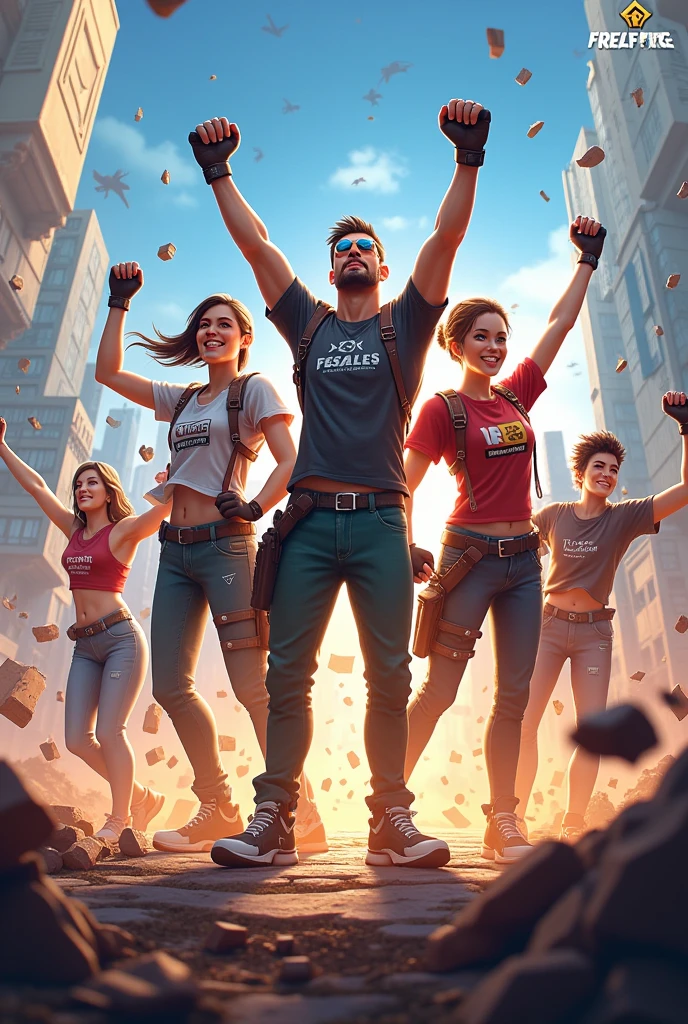 Free fire winners imege
