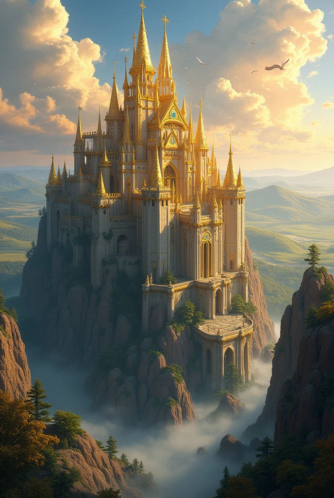 gold castle fantasy