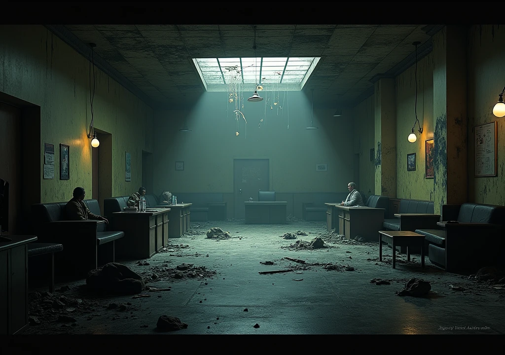 Create an entry from an empty bank,with no one with broken lights and everything burned