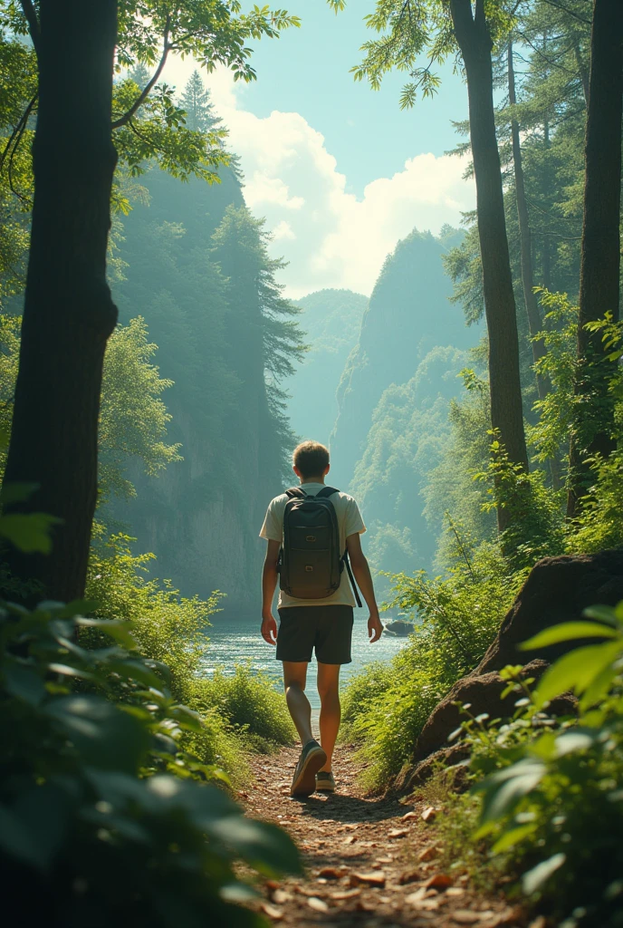 Create a video walking 