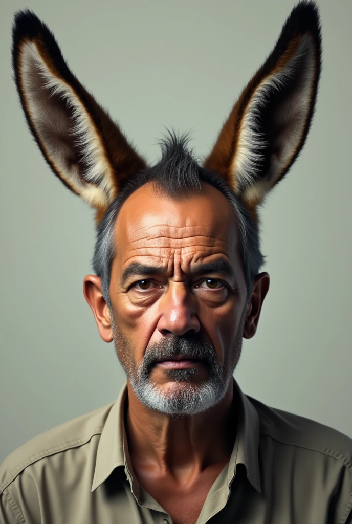 Lula president with donkey ears