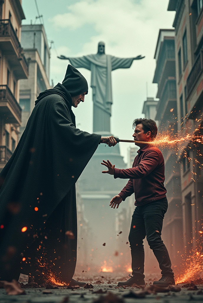 Valdemort and Elon Musk fighting for Brazil