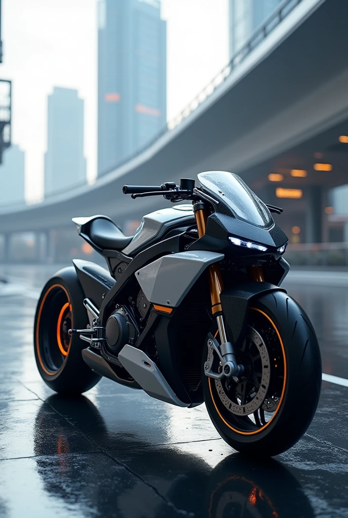 SMART FUTURISTIC MOTORCYCLE
